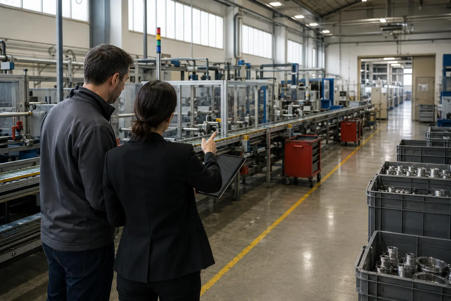 Analisi di un flusso produttivo all’interno di uno stabilimento